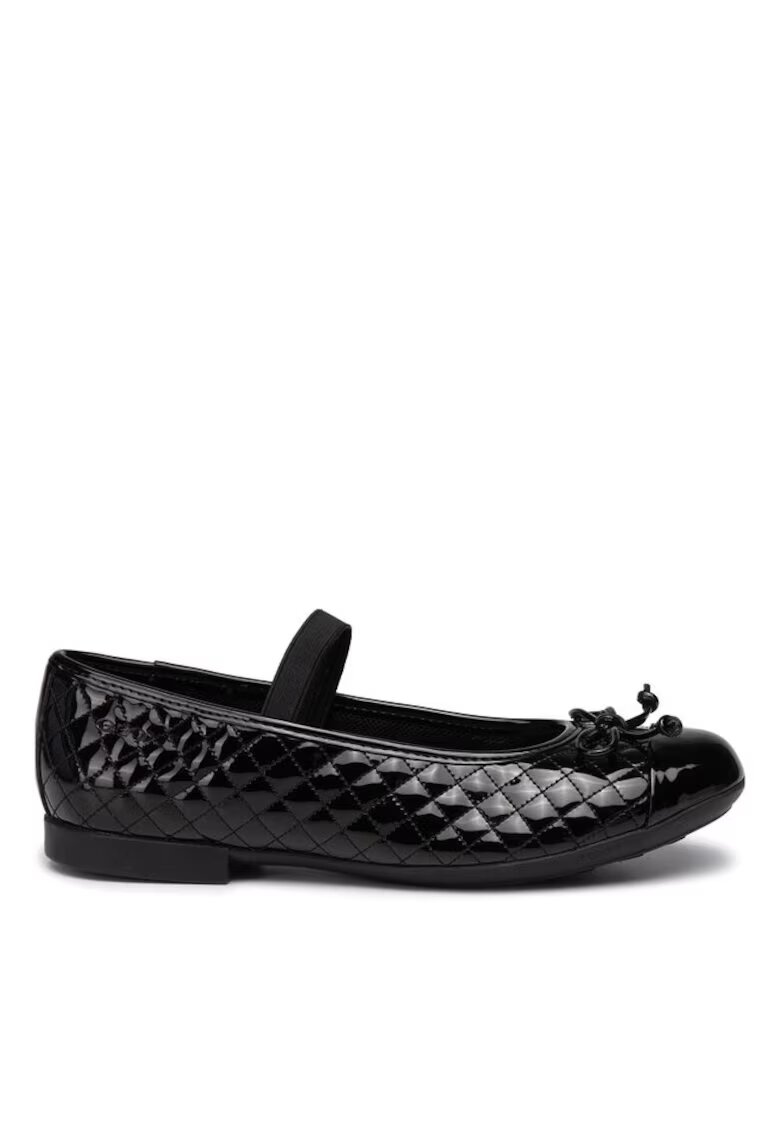 Geox Pantofi sport copii 201628683 - Piele ecologica - Negru