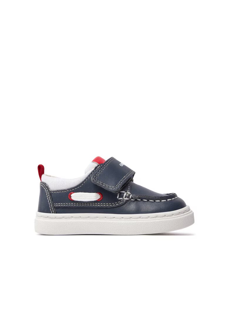 Geox Pantofi sport copii - 303471 - Piele naturala - Bleumarin - Bleumarin