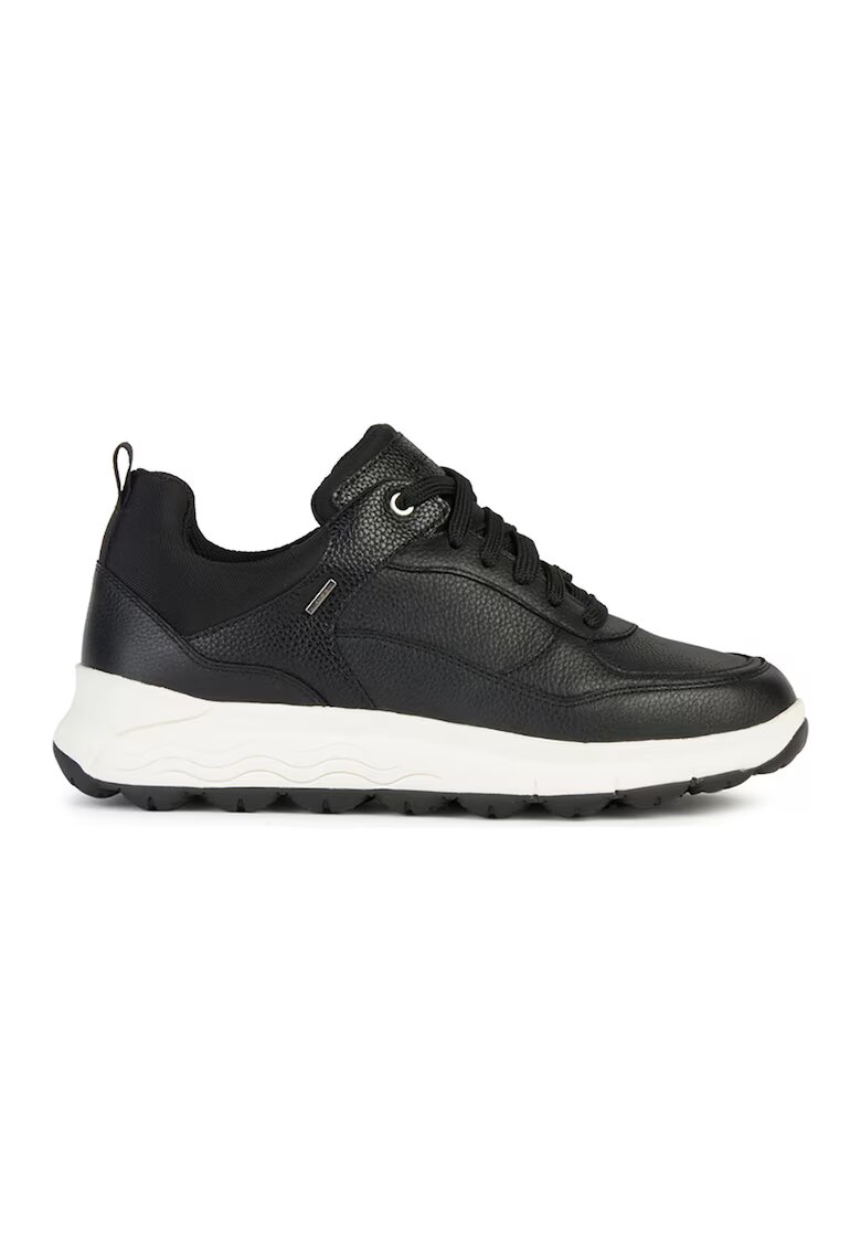 Geox Pantofi sport cu garnituri din piele - Negru