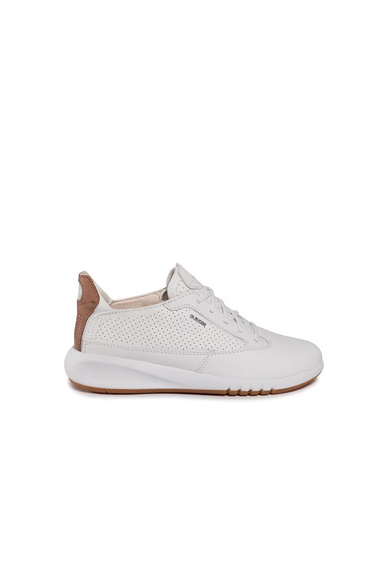 Geox Pantofi sport dama - 206748 - Piele naturala - Alb