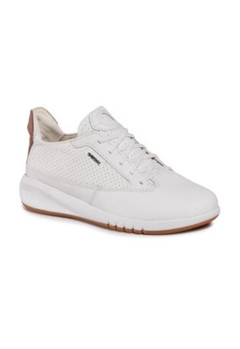 Geox Pantofi sport dama 206748256 - Piele naturala - 42 EU - Alb