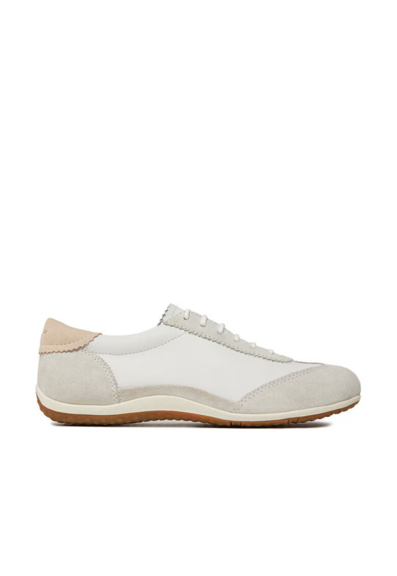 Geox Pantofi sport dama 303263065 - Piele naturala - Alb - Alb