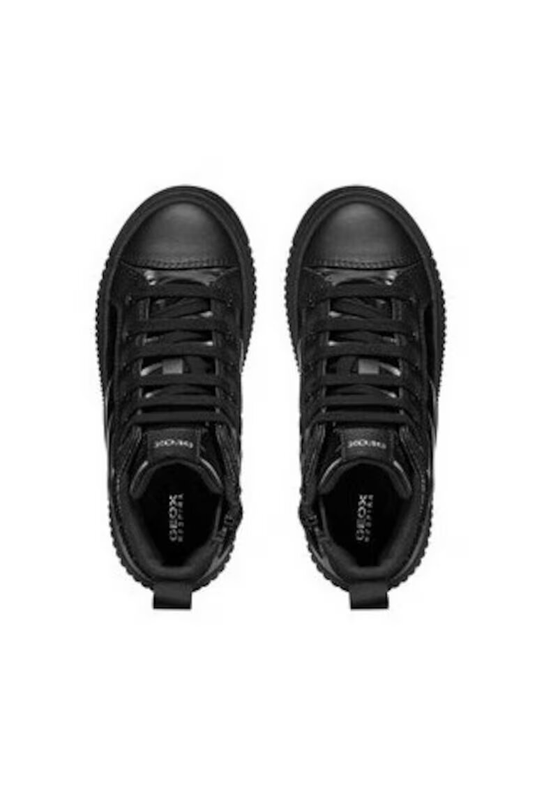 Geox Pantofi sport dama 304065224 - Piele ecologica - Negru - Negru