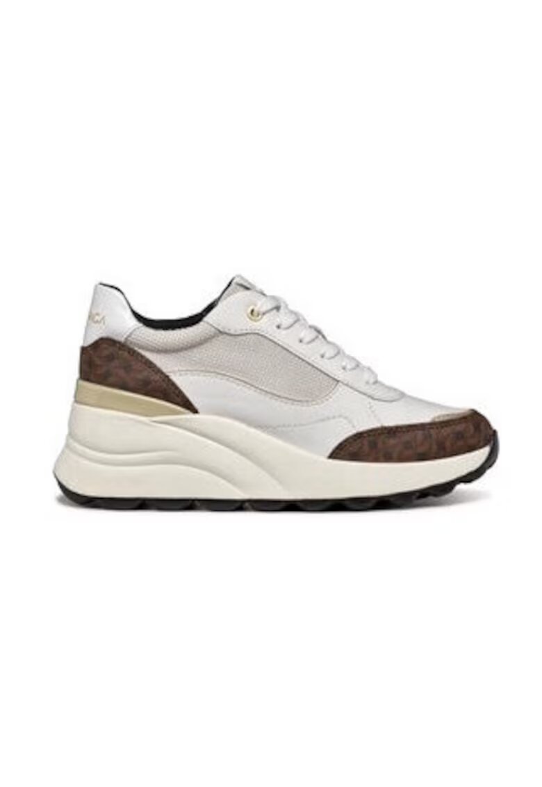 Geox Pantofi sport dama 304068287 - Textil - Alb - Alb