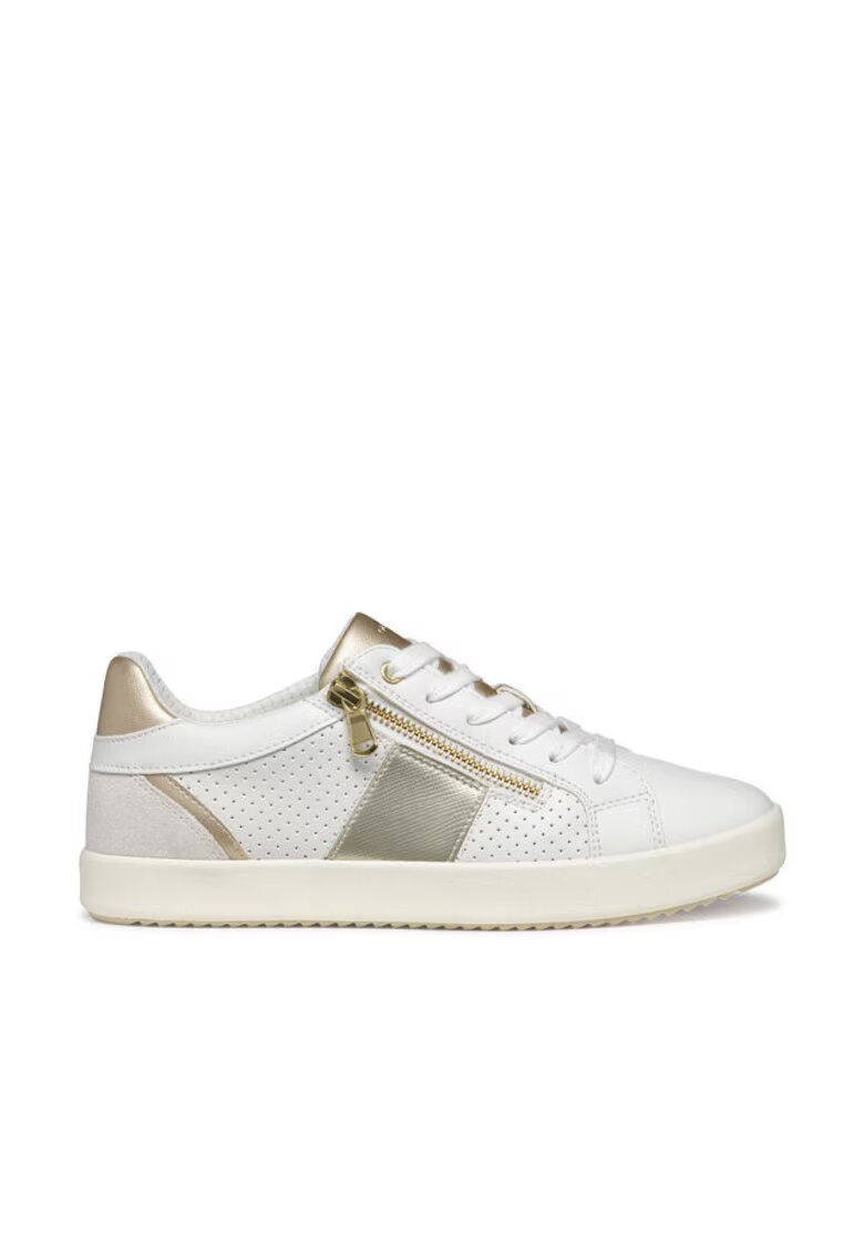 Geox Pantofi sport dama 304458873 - Piele ecologica - Alb - Alb