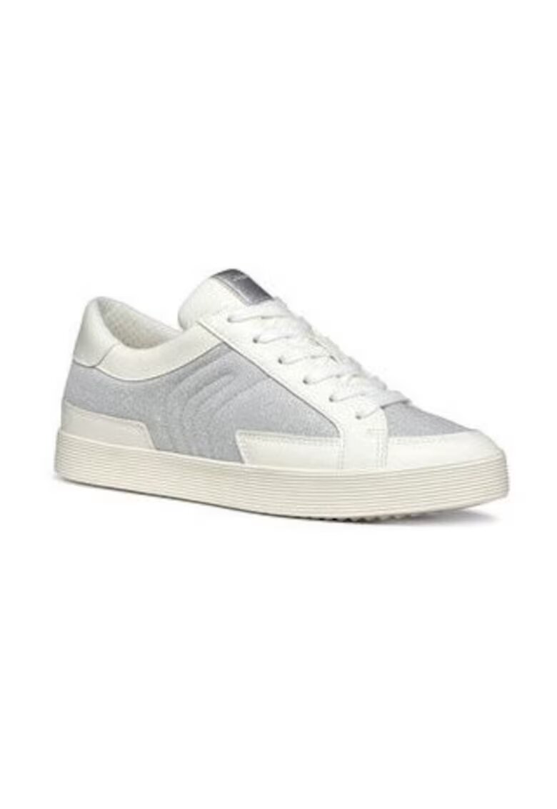 Geox Pantofi sport dama 304620188 - Piele ecologica - Argintiu - Argintiu