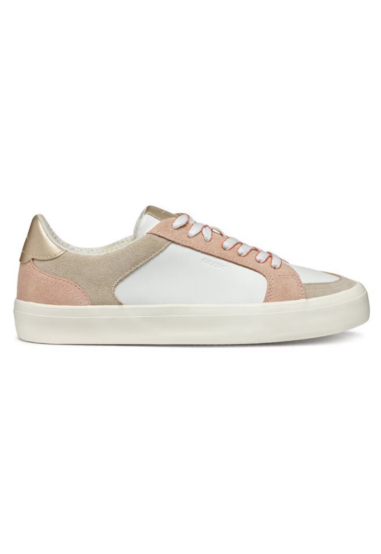 Geox Pantofi sport dama 304621048 - Piele naturala - Alb - Alb