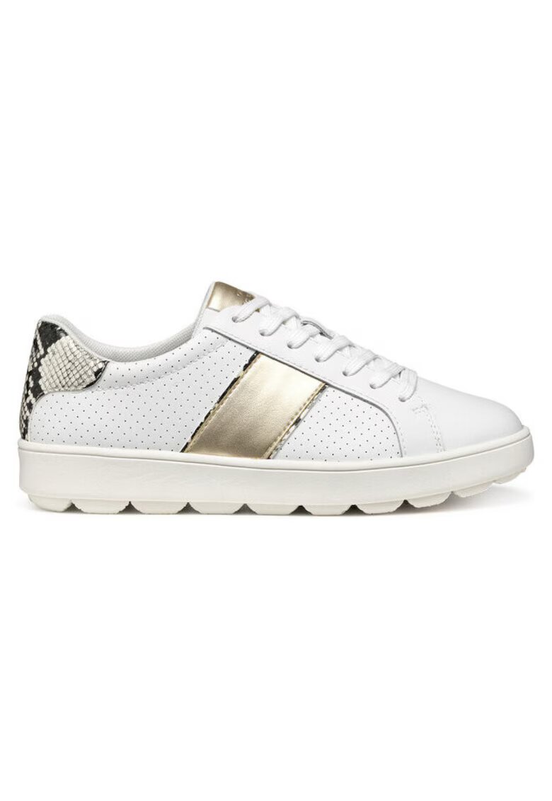 Geox Pantofi sport dama 304623585 - Piele naturala - Alb - Alb