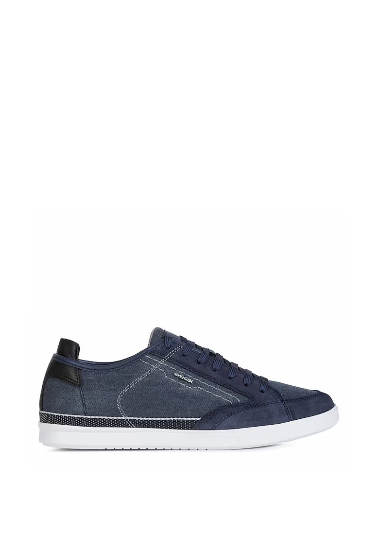 Geox Pantofi sport de panza si piele intoarsa
