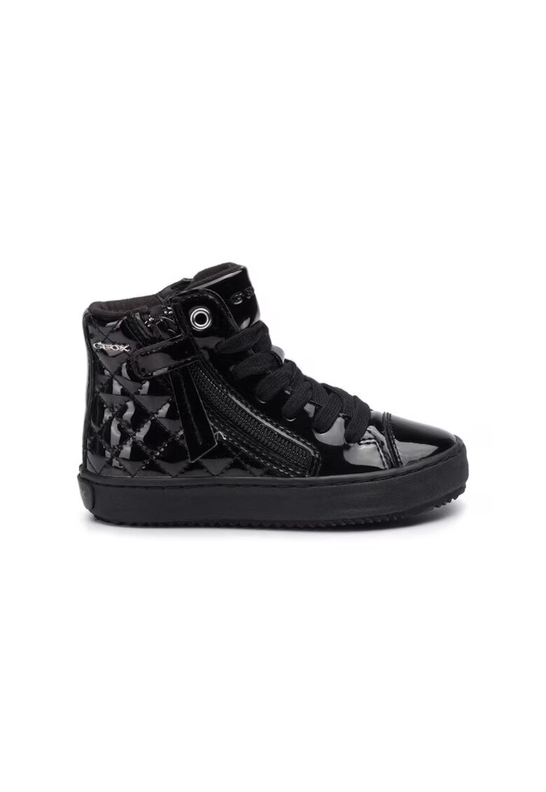 Geox Pantofi sport fete 201630006 - Piele ecologica - 24 EU - Negru