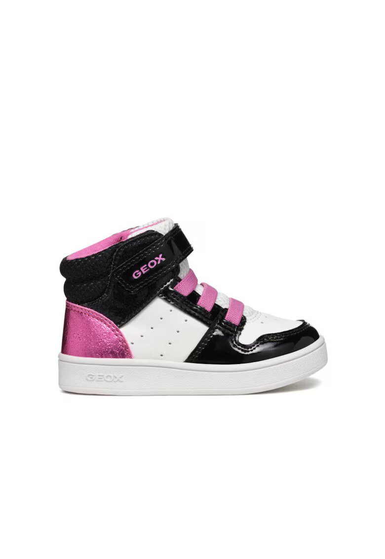 Geox Pantofi sport fete 303948221 - Piele ecologica - Alb - Alb