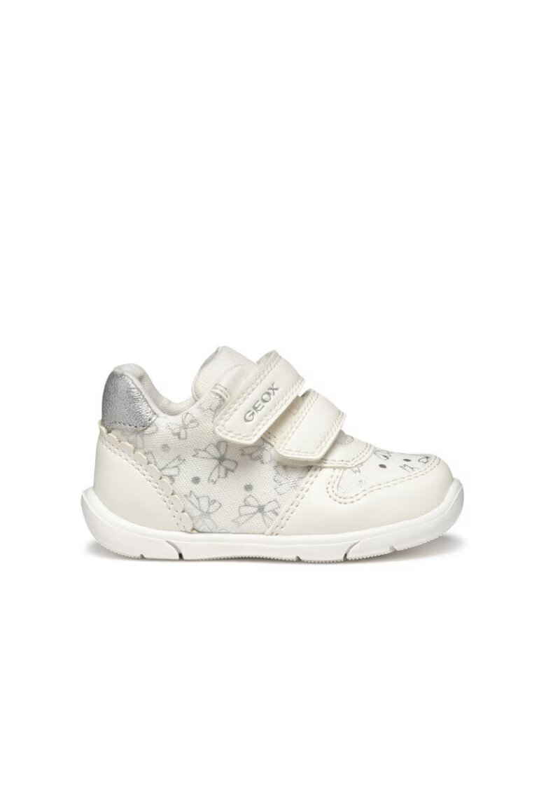 Geox Pantofi sport fete 304616877 - Textil - Alb - Alb