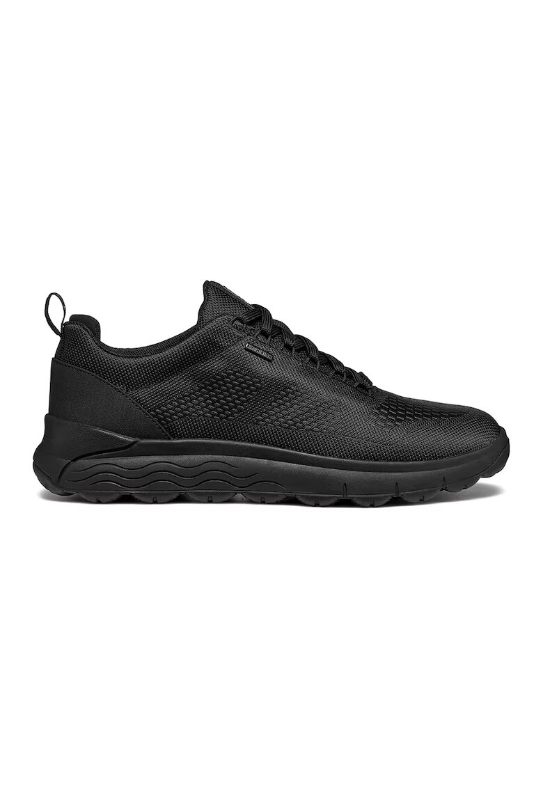 Geox Pantofi sport impermeabili cu insertii din piele Spherica - Negru