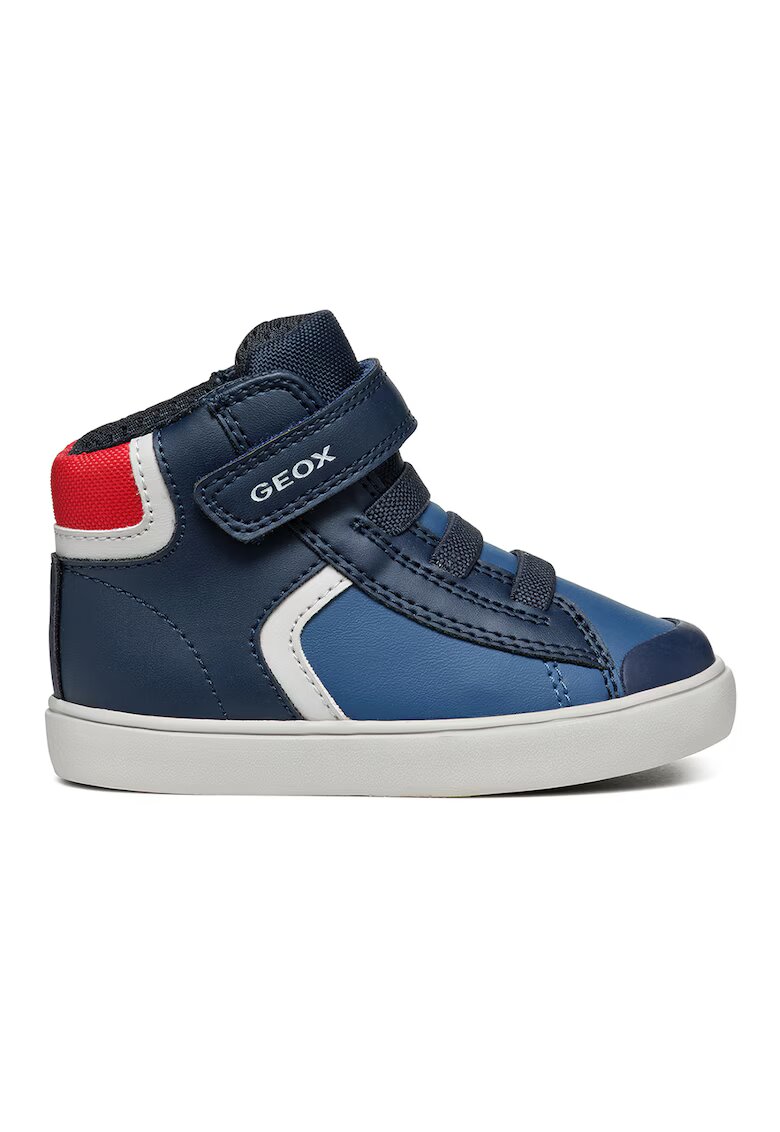 Geox Pantofi sport mid-high cu velcro - Bleumarin