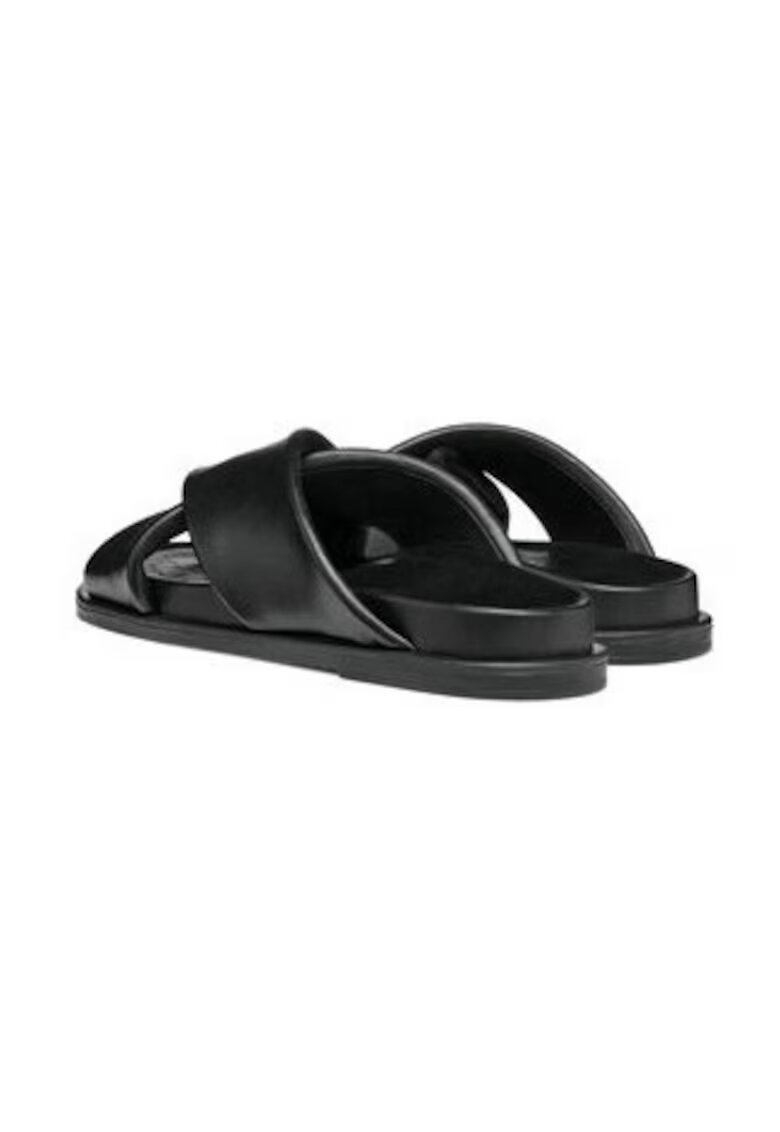 Geox Papuci dama 304625732 - Piele naturala - Negru - Negru