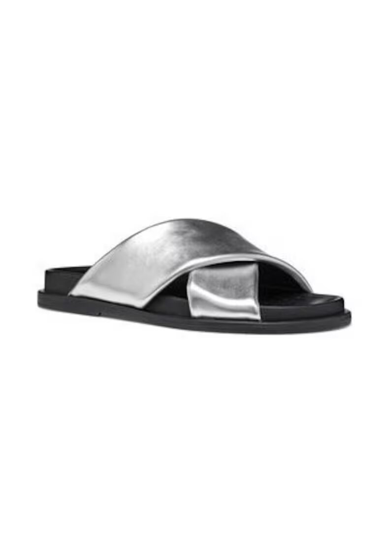 Geox Papuci dama 304625749 - Piele naturala - Argintiu - Argintiu