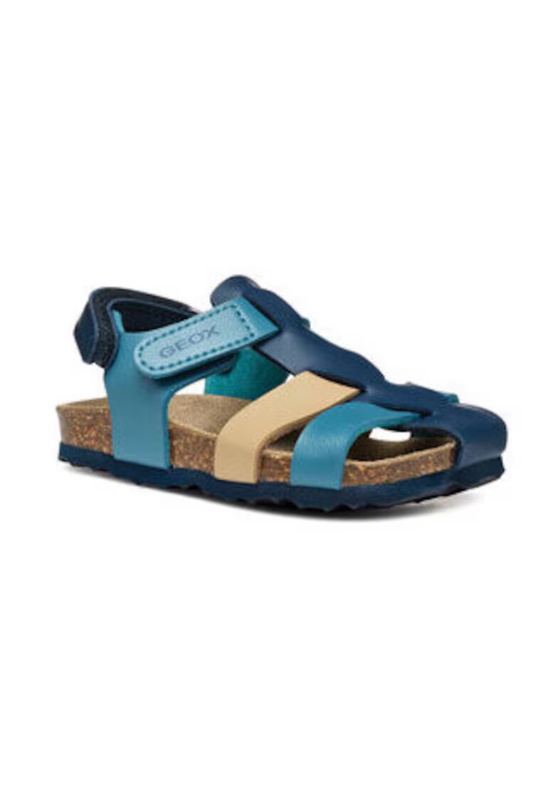 Geox Sandale baieti 304458392 - Piele ecologica - Albastru - Albastru