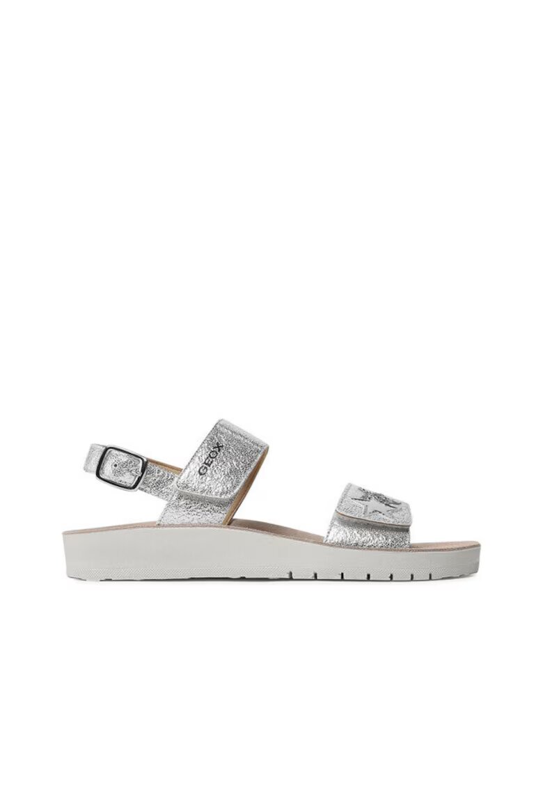 Geox Sandale dama 207896871 - Piele ecologica - Argintiu - Argintiu