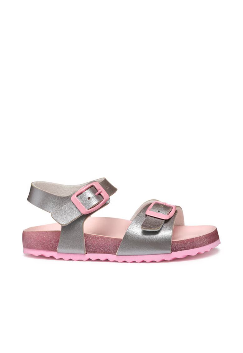 Geox Sandale dama 304621161 - Piele ecologica - Argintiu - Argintiu