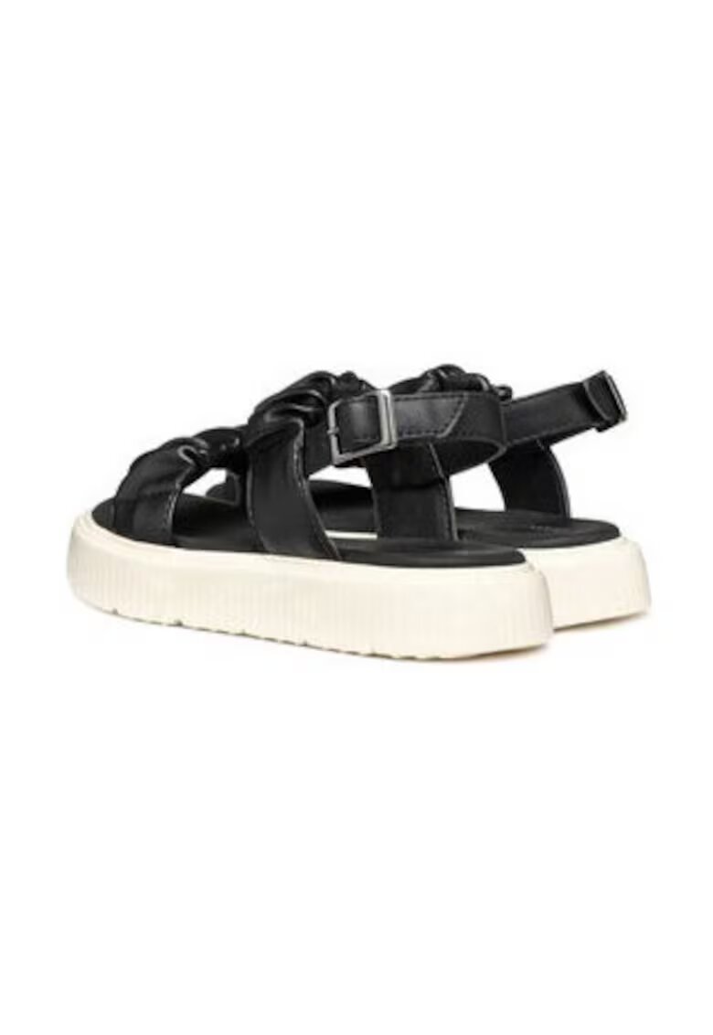 Geox Sandale dama 304628108 - Piele ecologica - Negru - Negru