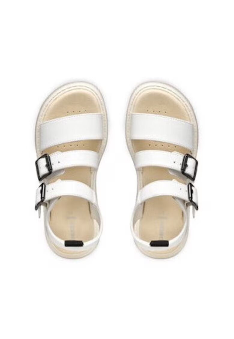 Geox Sandale dama 304628146 - Piele ecologica - Alb - Alb