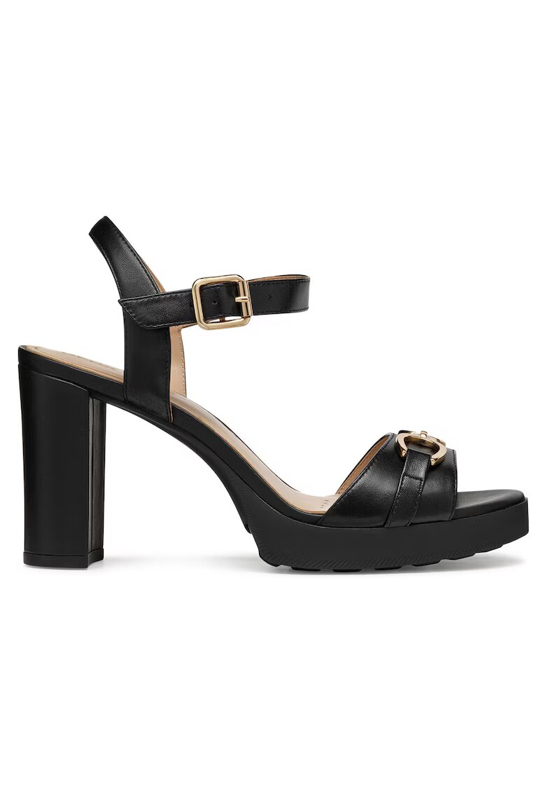 Geox Sandale dama - D55B6A-000TU - Piele naturala - Negru - Negru