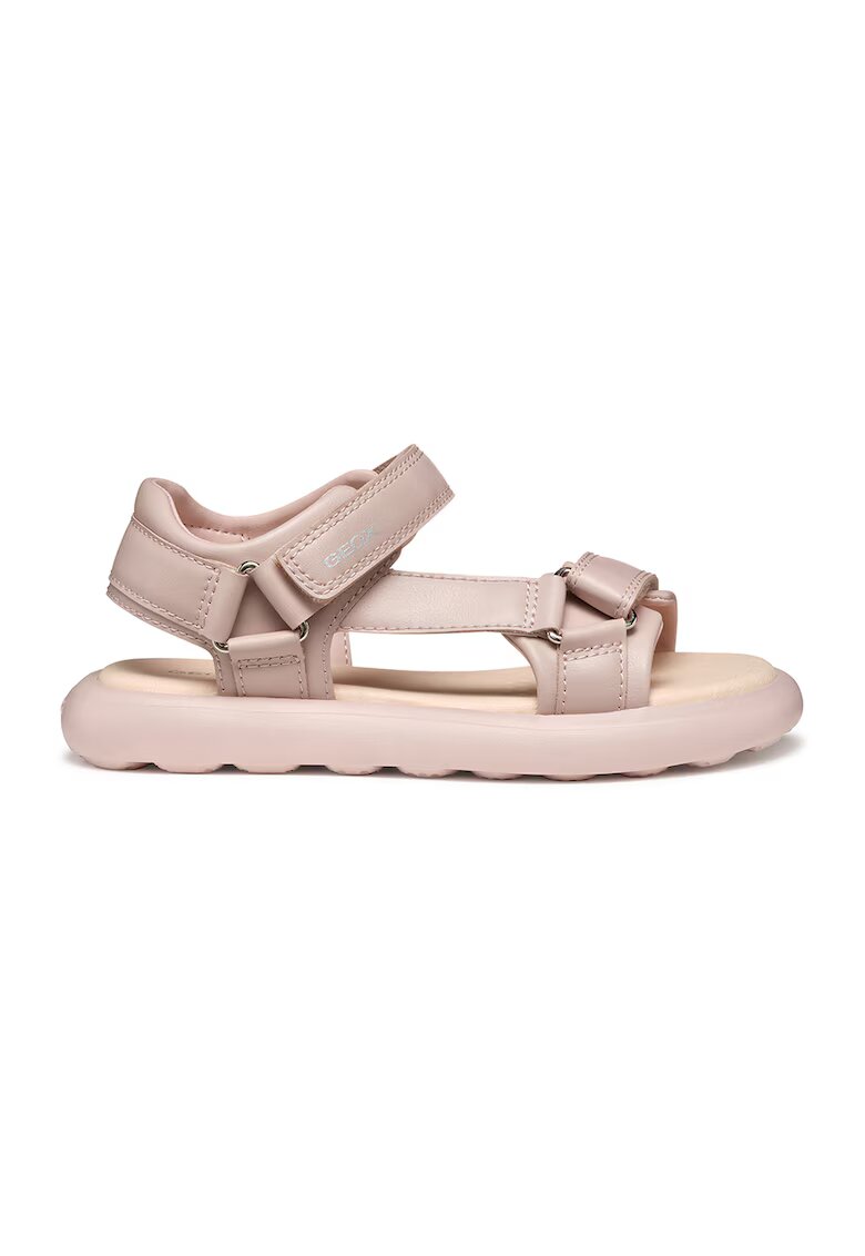 Geox Sandale de piele ecologica - Roz pal