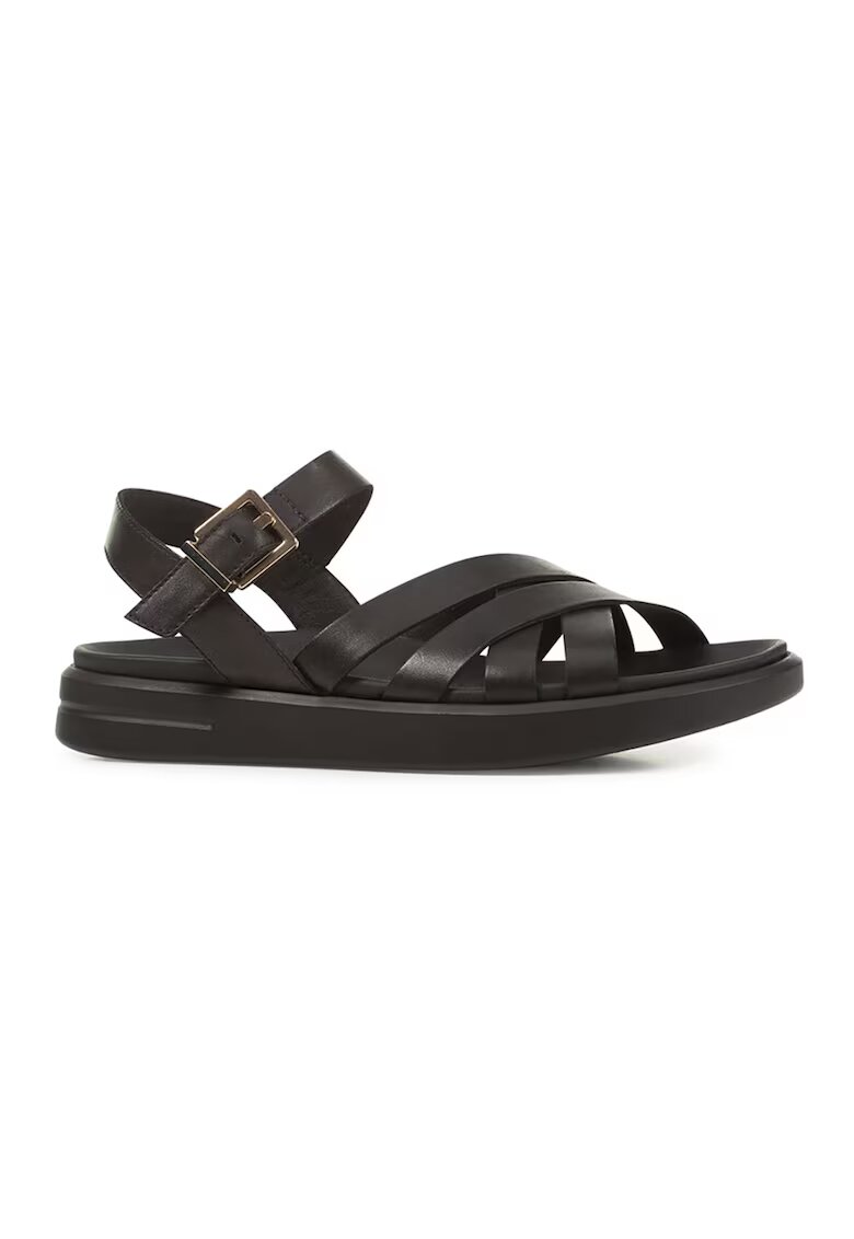 Geox Sandale din piele Xand - Negru