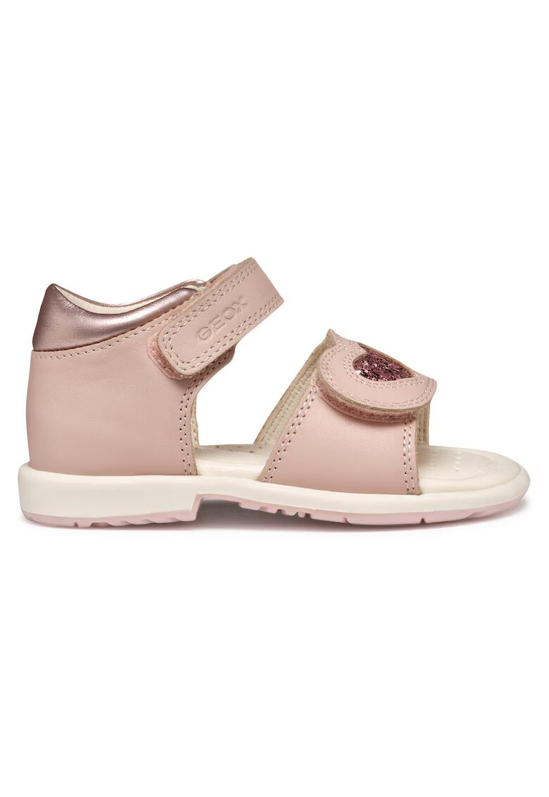 Geox Sandale fete - B5521B-085NF - Piele naturala - Roz - Roz