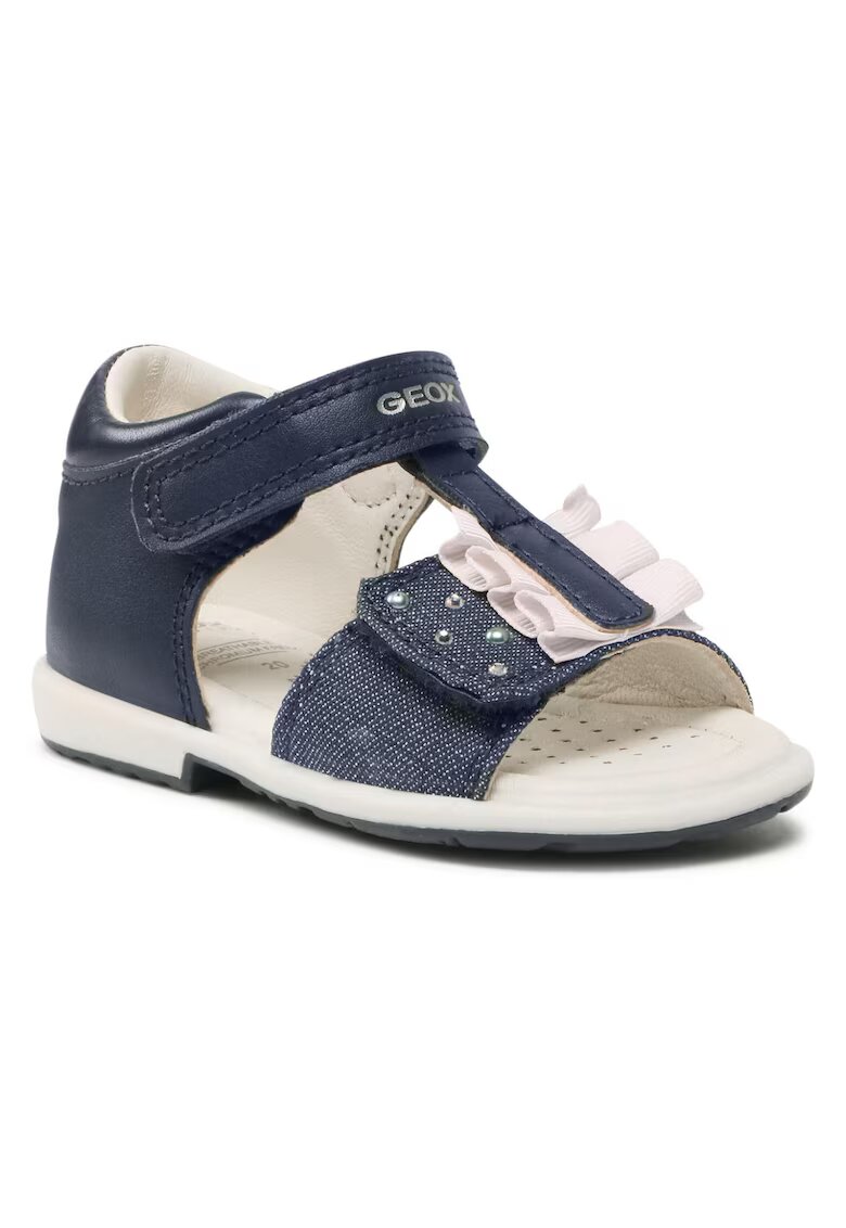 Geox Sandale fete - Piele ecologica - Albastru marin - Bleumarin