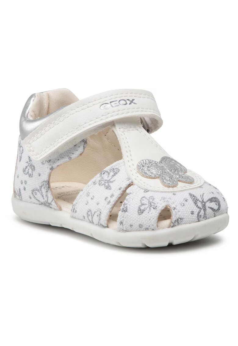 Geox Sandale fete - Textil - Alb