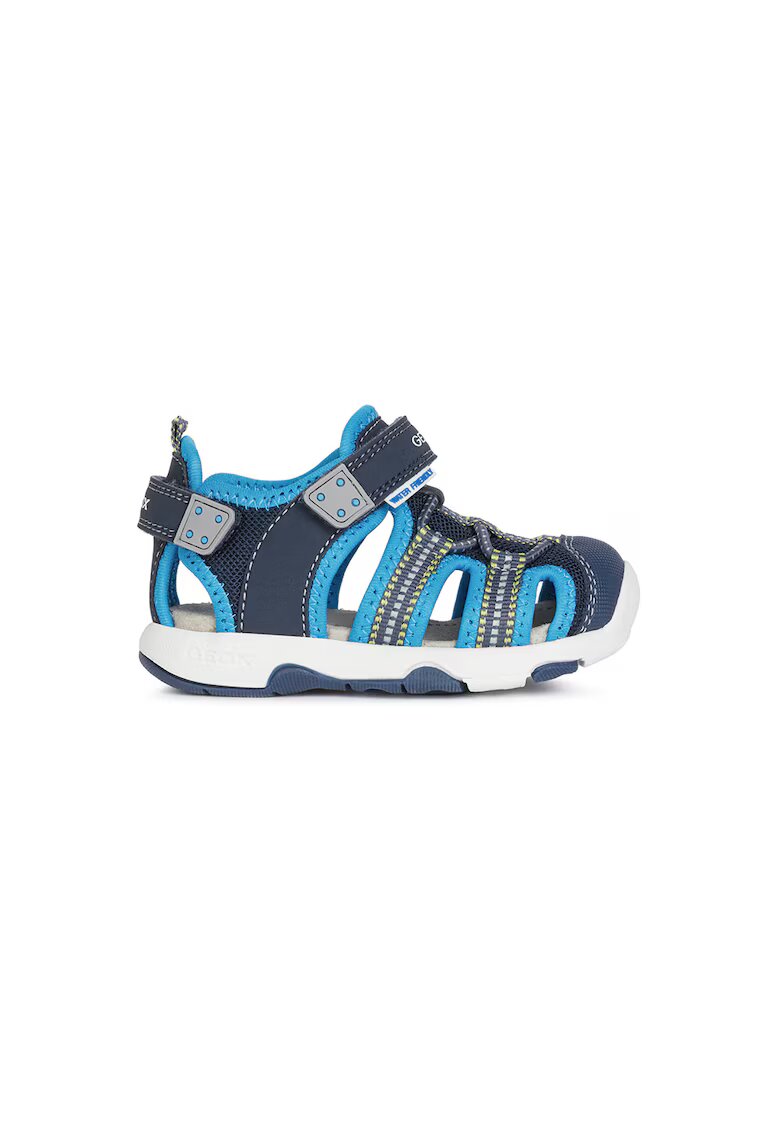 Geox Sandale fisherman cu garnituri din piele ecologica Antishock