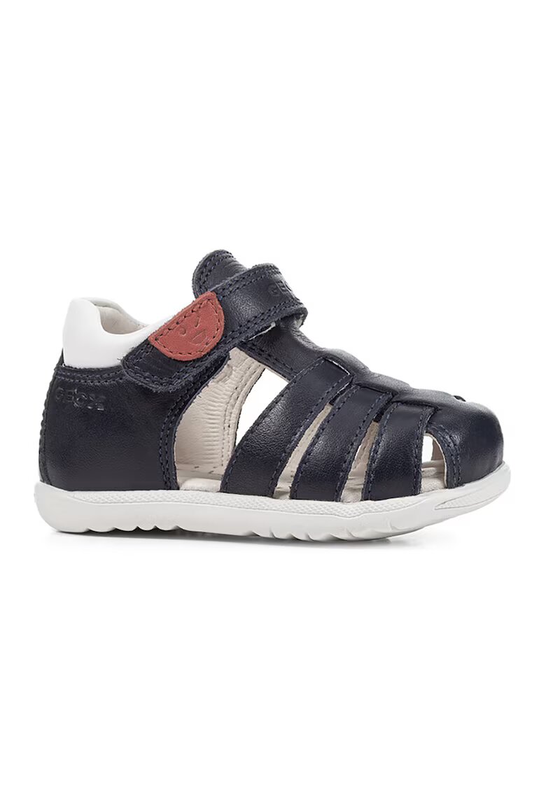 Geox Sandale fisherman cu segmente din piele Macchia - Bleumarin