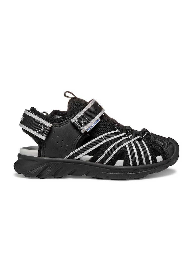 Geox Sandale fisherman cu velcro Airadyum - Negru