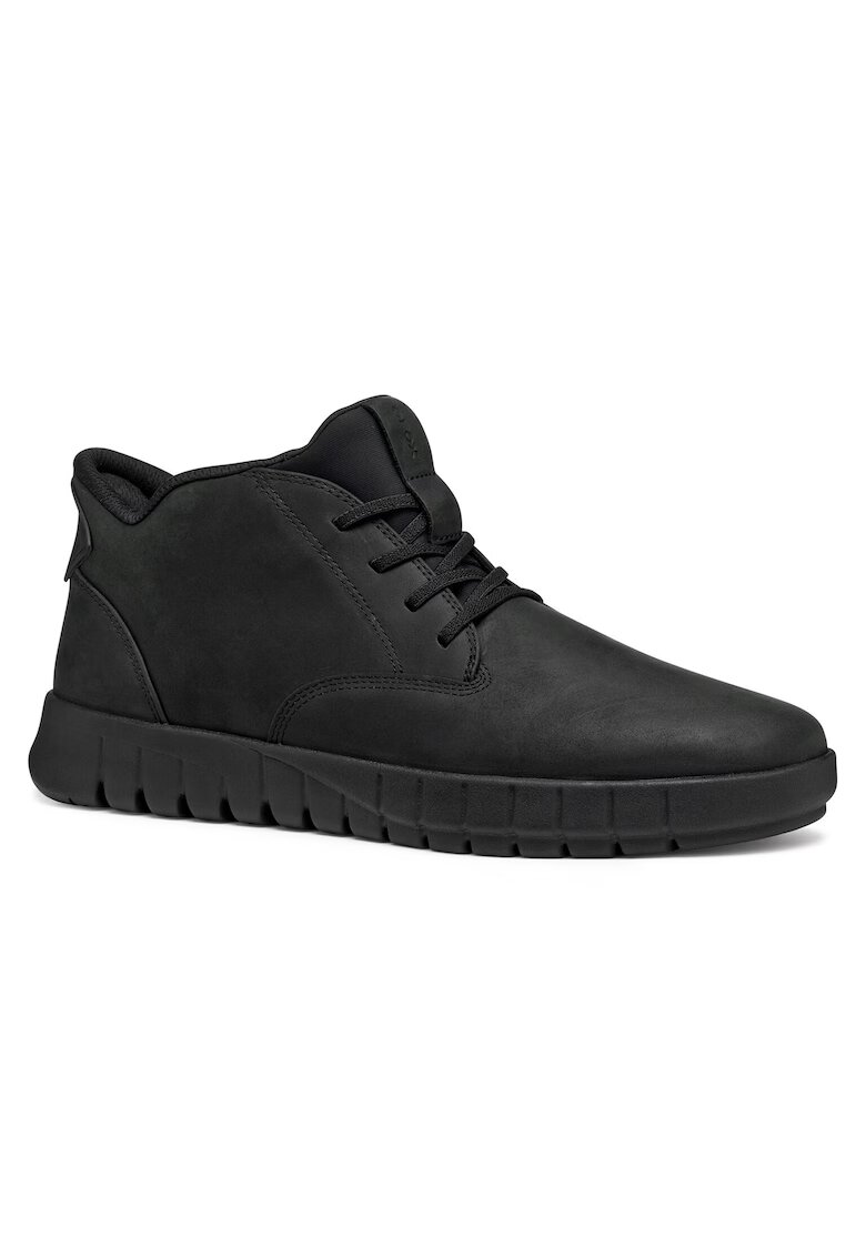 Geox Tenisi barbati 305317070 - piele naturala - negru