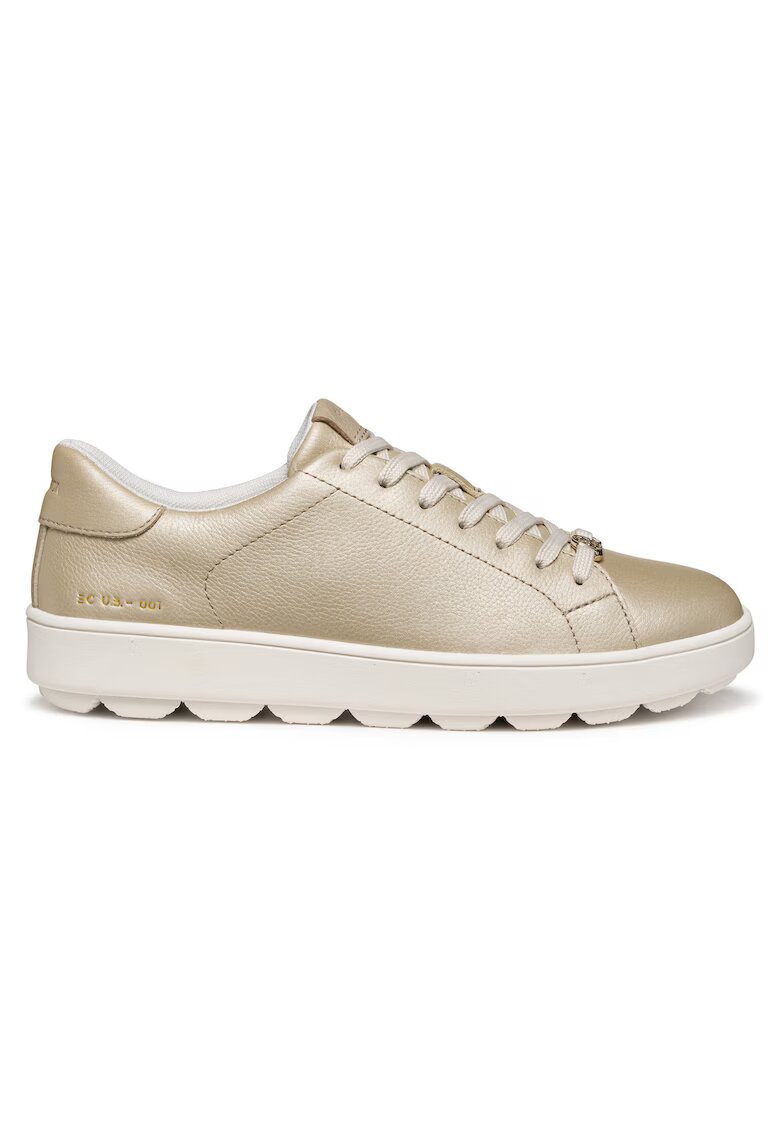 Geox Tenisi dama Piele naturala - Auriu - Auriu