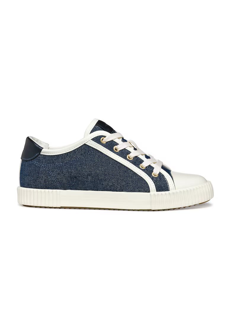 Geox Tenisi low-cut - Alb/Bleumarin