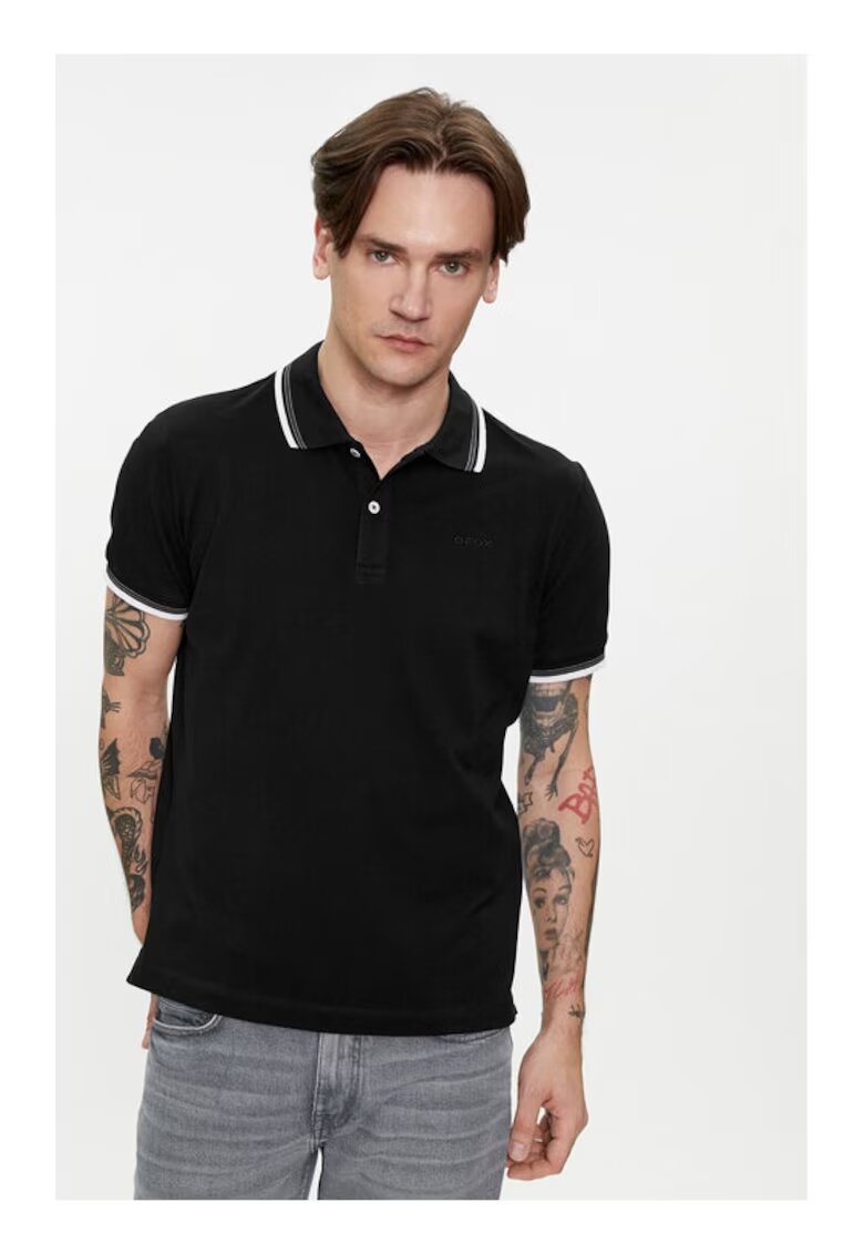 Geox Tricou barbati - 889159 - Negru - Bumbac
