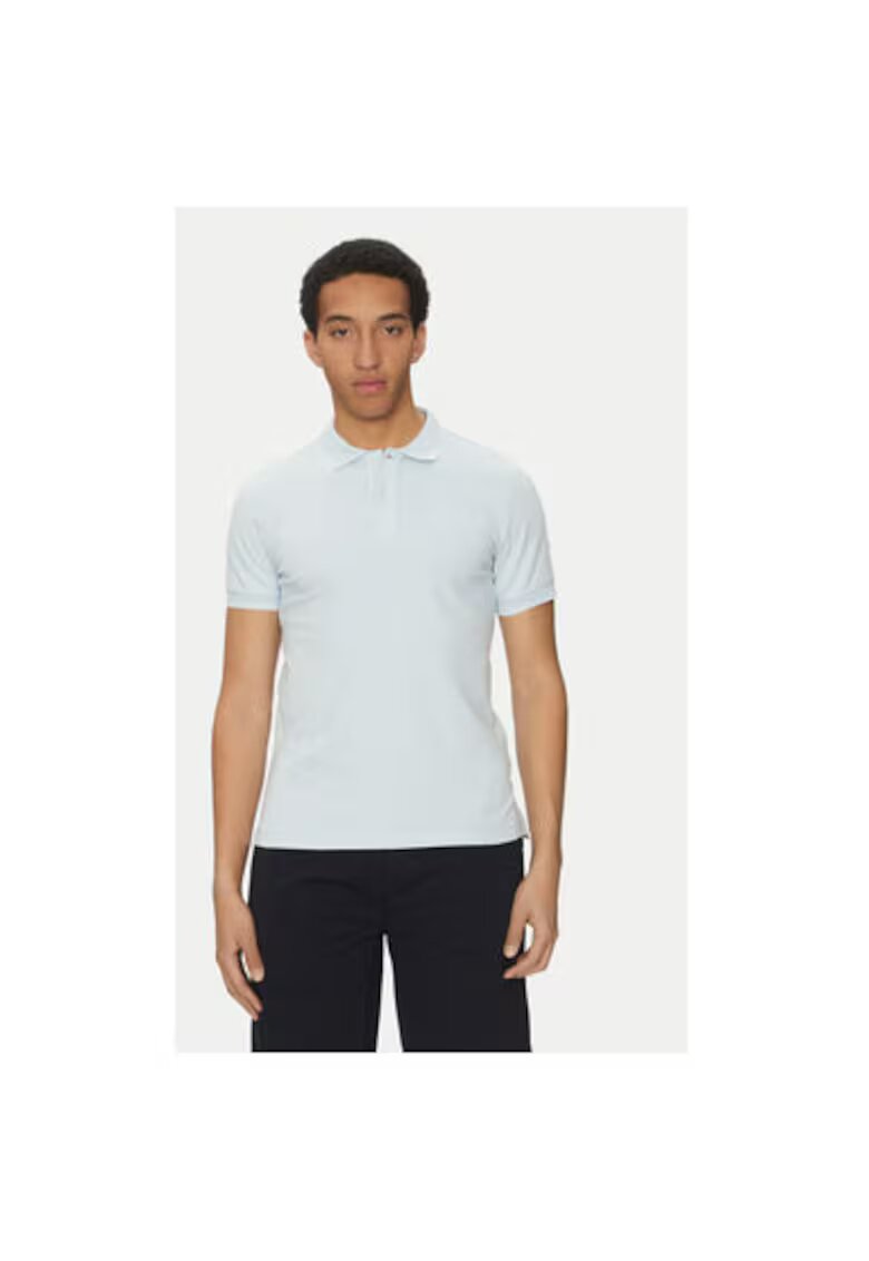 Geox Tricou polo barbati M5510R-T3236 - Bumbac - Albastru deschis - Albastru deschis