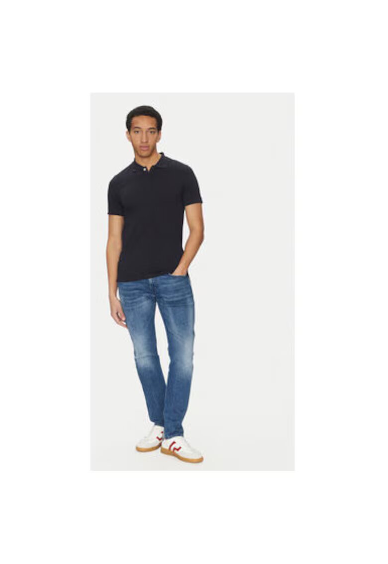 Geox Tricou polo barbati M5510W-T3236 - Bumbac - Bleumarin - Bleumarin