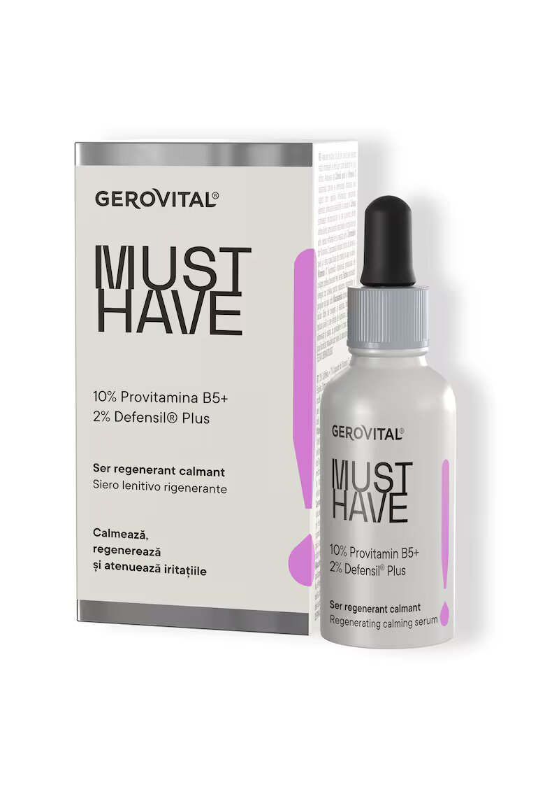 Gerovital Ser Must Have Regenerant si Calmant - 30 ml