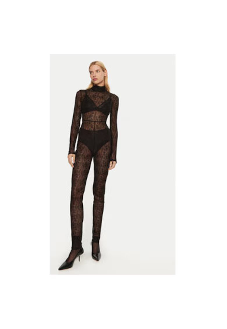Gestuz Salopeta dama 10909442 - Poliamida/Poliamida - Negru - Negru