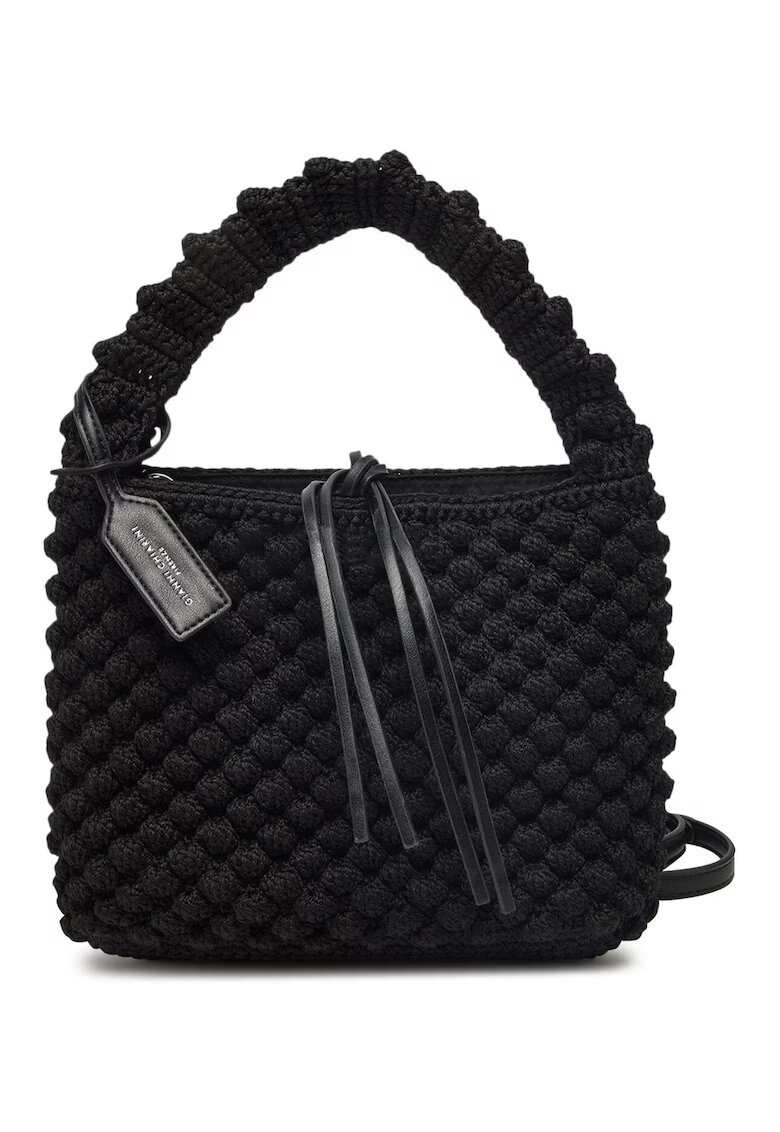 Gianni Chiarini Geanta dama BS 11576 TRCBBL - Textil - Negru