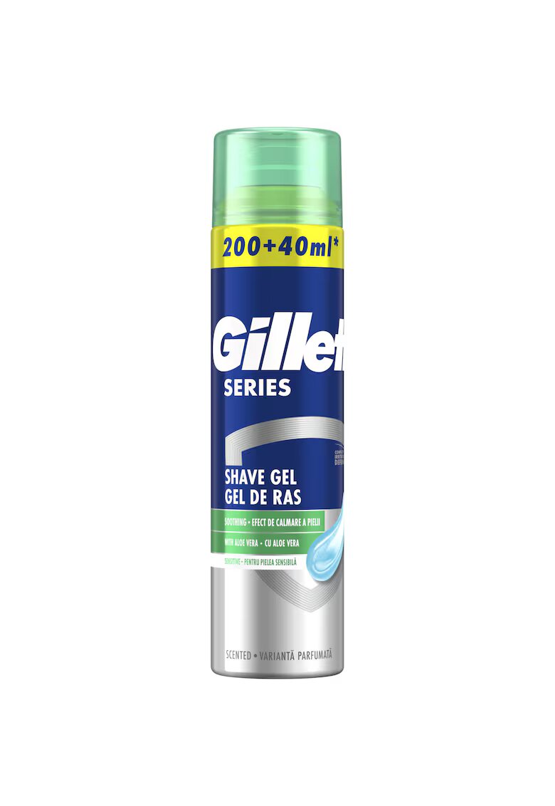 Gillette Gel de ras Sensitive - 240 ml