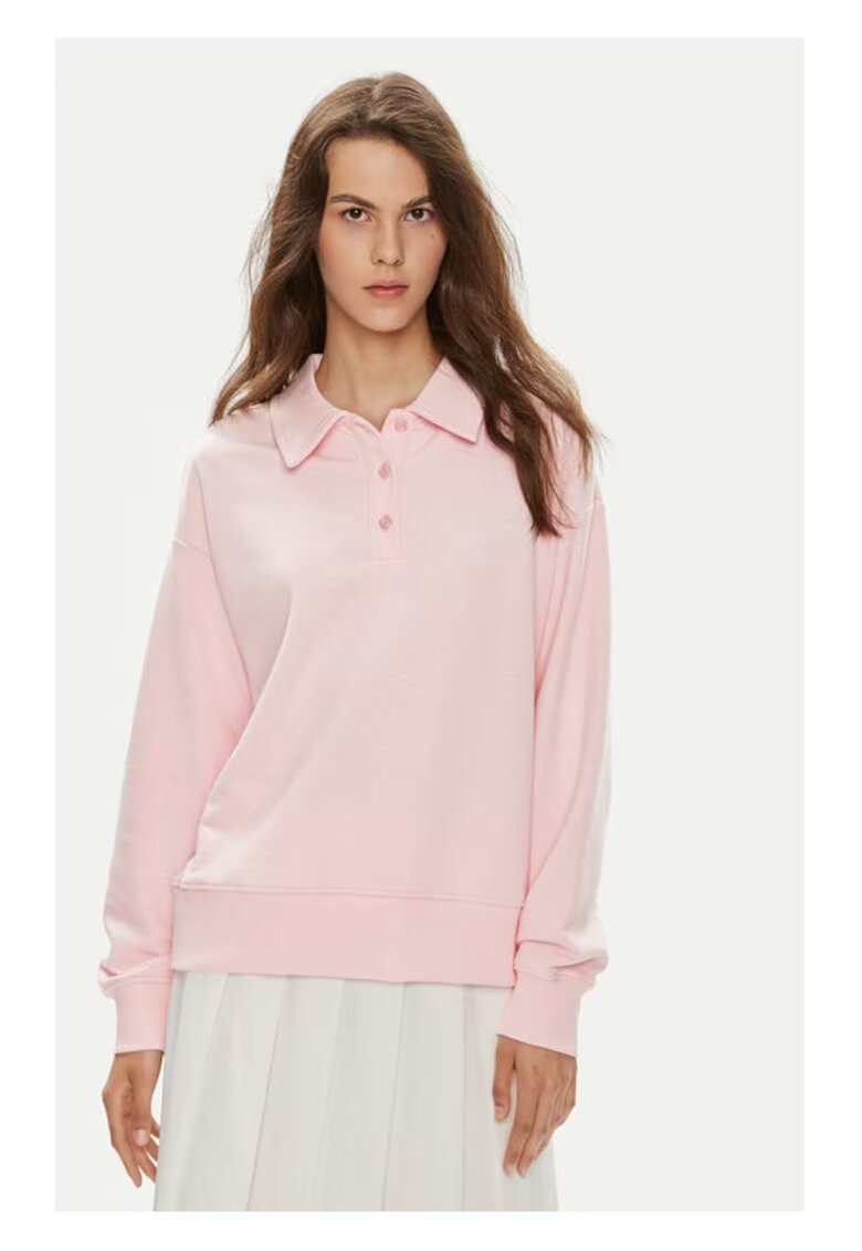 Gina Tricot Bluza dama - 10427 - Bumbac - Roz