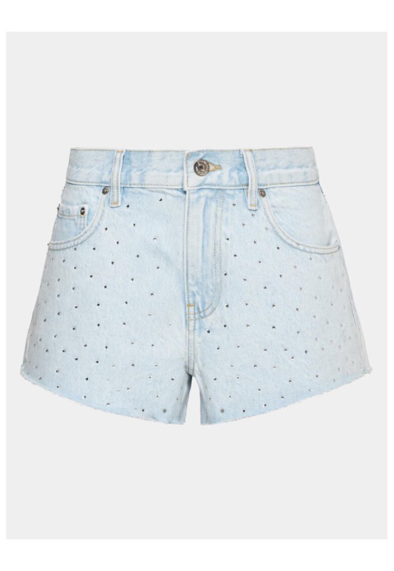 Gina Tricot Pantaloni scurti din denim dama - 302991006 - Bumbac - Albastru