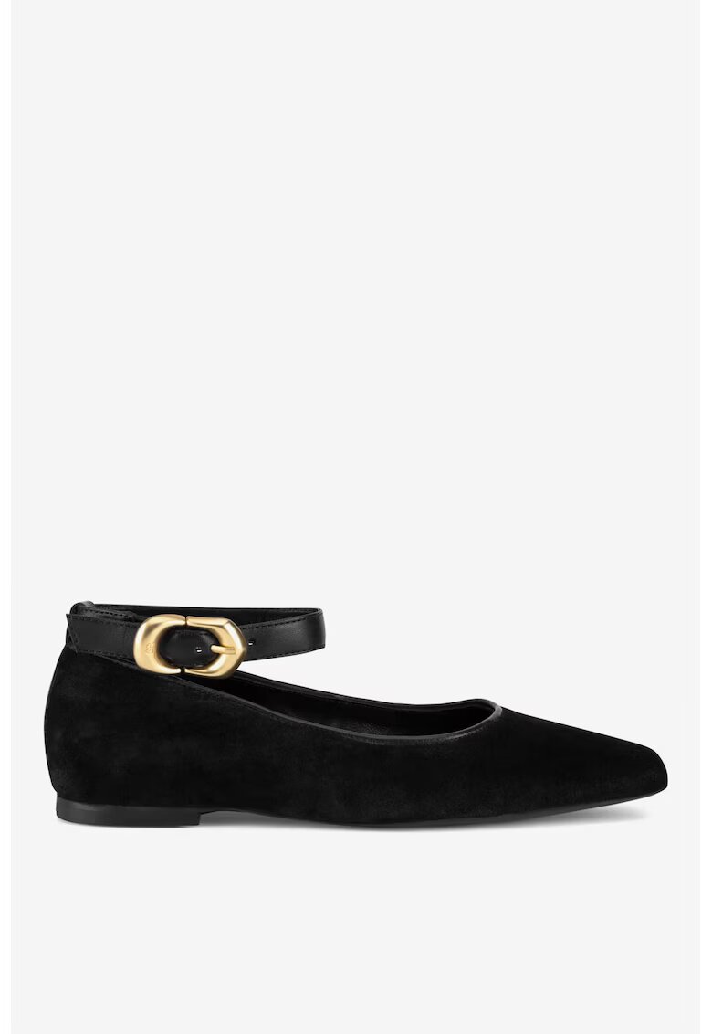 Gino Rossi Balerini 5904862330488 - Piele intoarsa - Negru - Negru