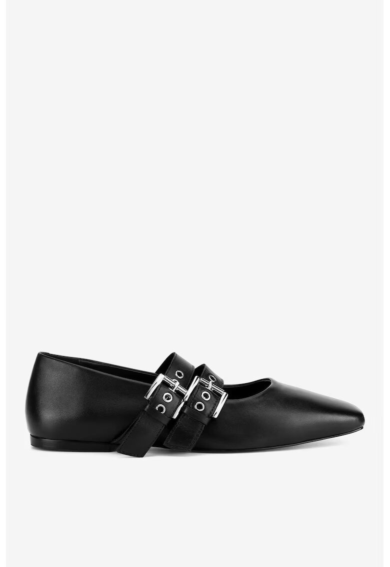 Gino Rossi Balerini 5905588881834 - Piele naturala - Negru - Negru