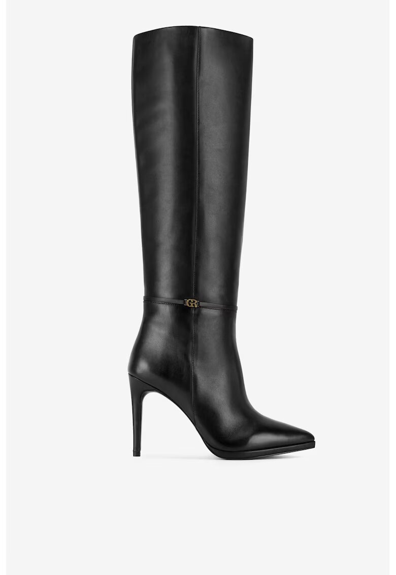 Gino Rossi Cizme dama 5905588879619 - Piele naturala - Negru - Negru
