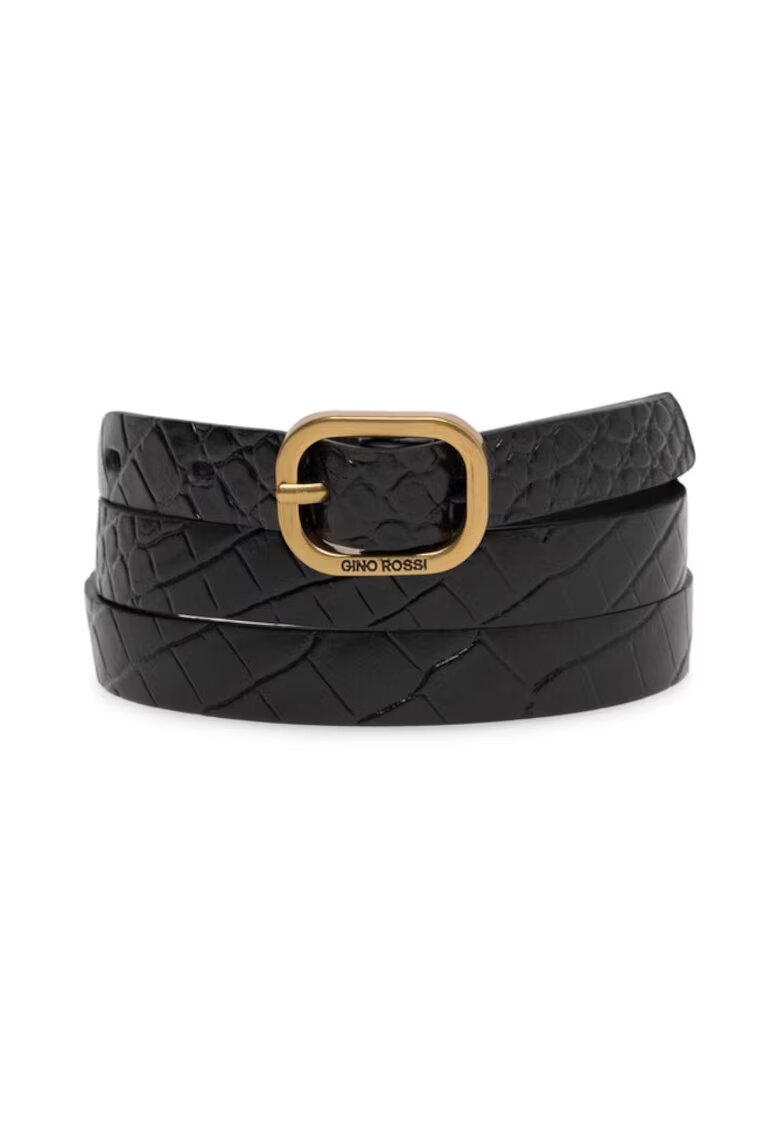 Gino Rossi Curea dama - 590559 - Piele ecologica - Negru